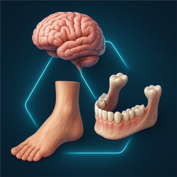I consigli di Giuliani Ortopedia:Dolori posturali da postura scorretta: la strategia ottimale parte da cervello, piedi e denti