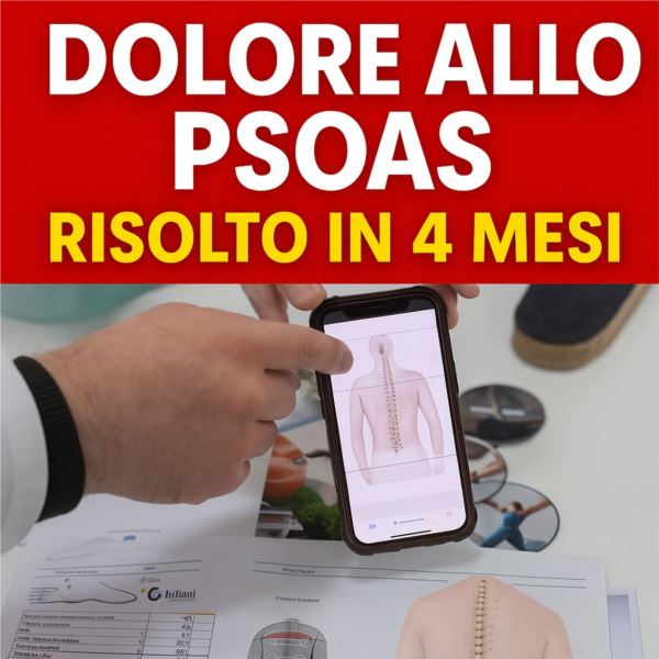 Dolore allo Psoas: come abbiamo risolto in 4 mesi