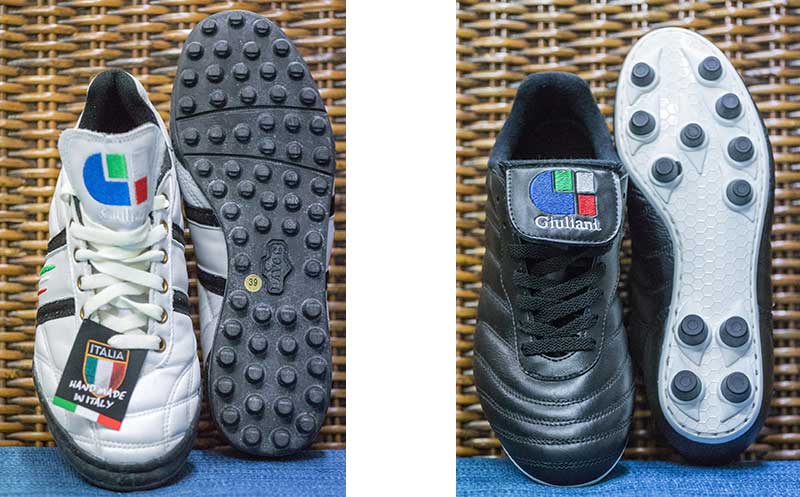 scarpe calcio e calcetto su misura